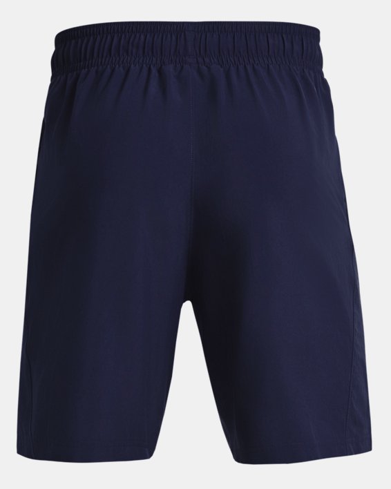 Men's UA Tech™ Woven Graphic Shorts in Blue image number 6